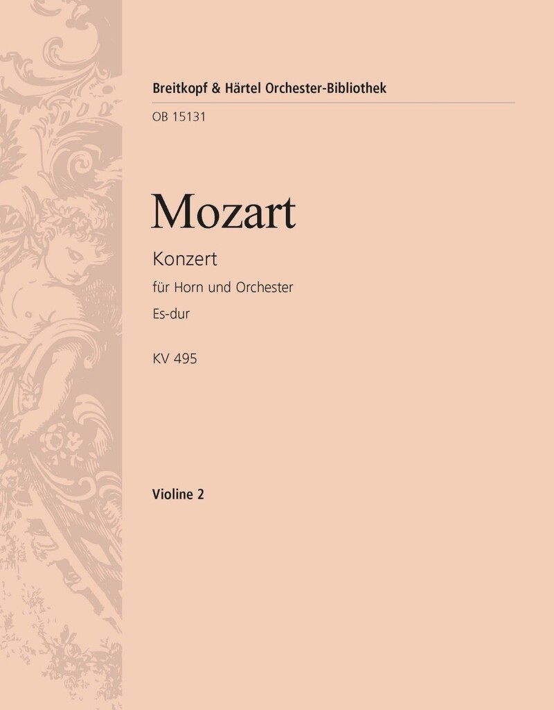 Konzert Für Horn und Orchester Es-Dur Kv 495